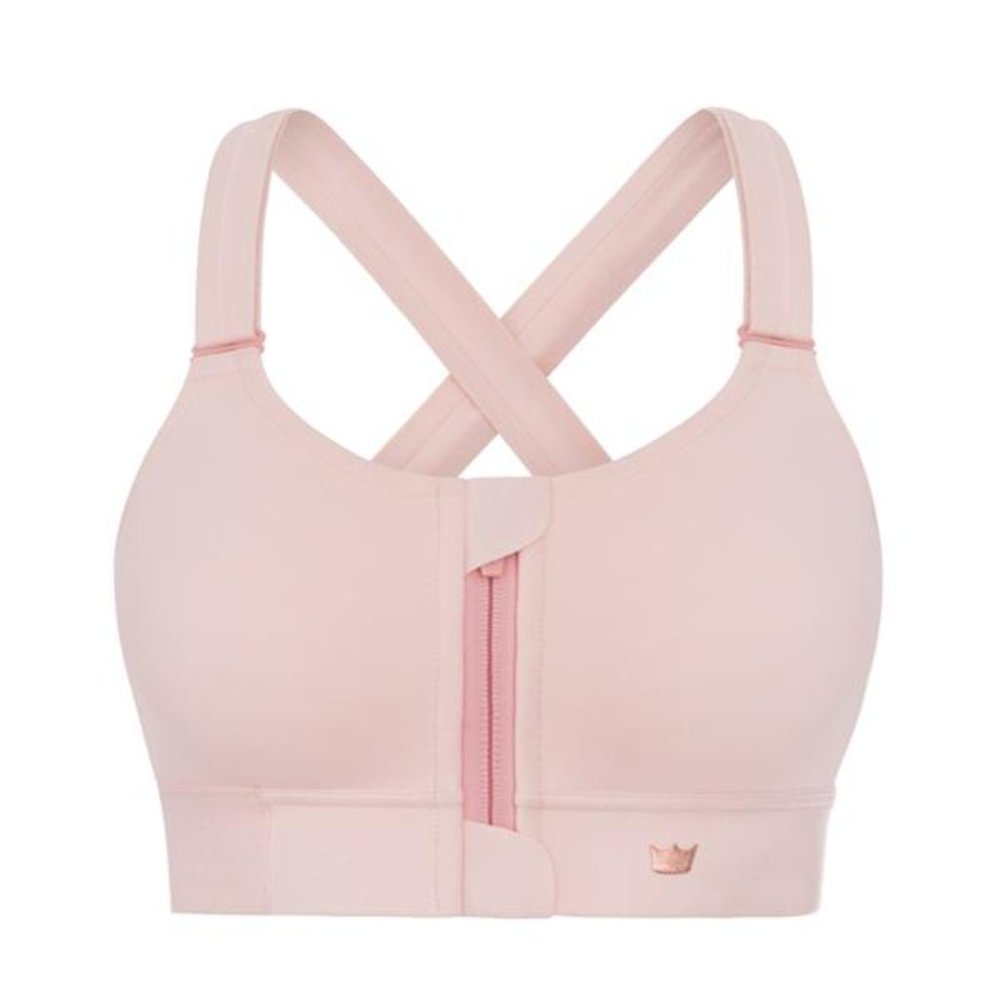 SHEFIT blush flex bra size LUXE (Large) EUC